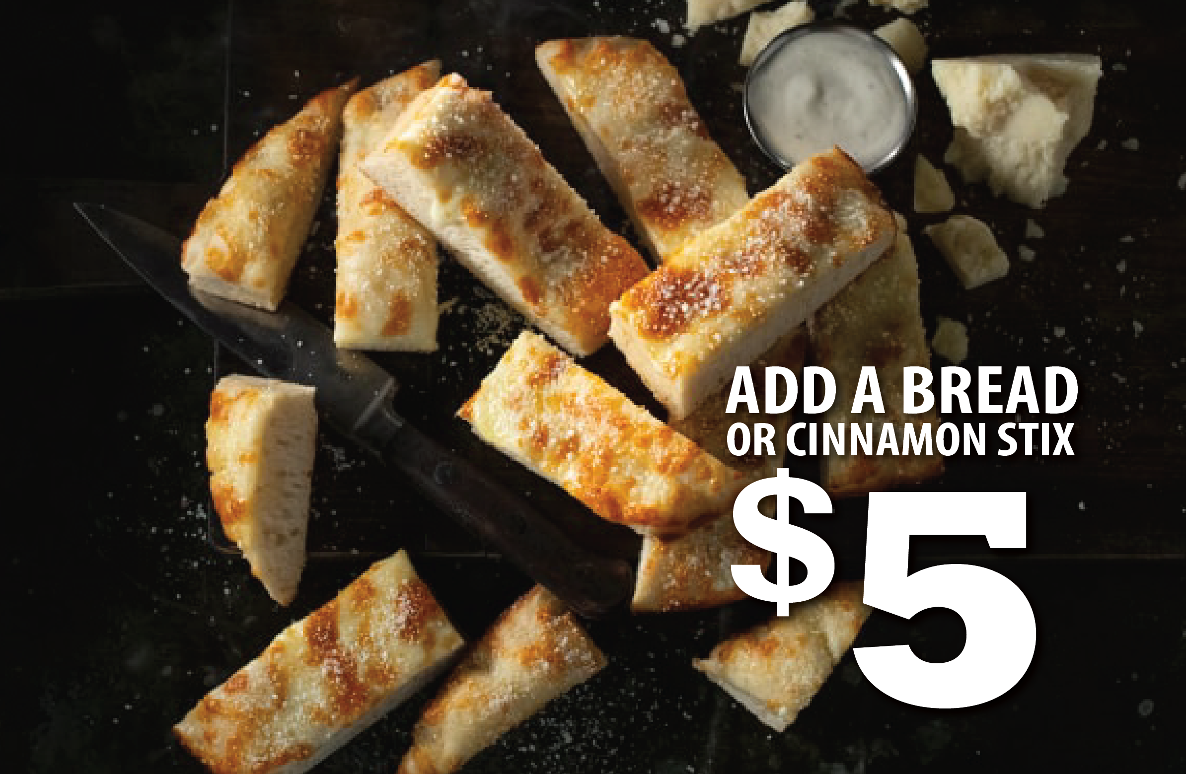 Add any bread $5